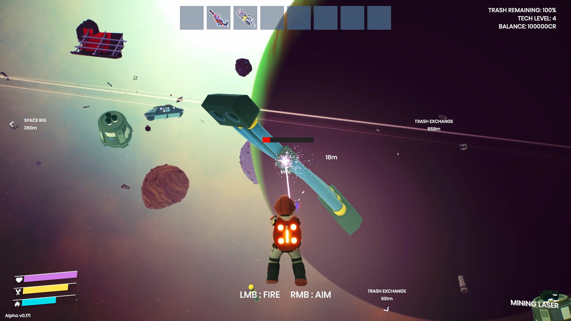 Space Trash Scavenger screenshot 4