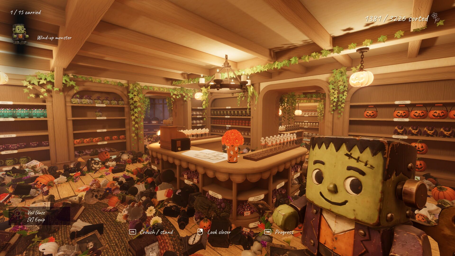 Tidy Up the Halloween Shop screenshot 3
