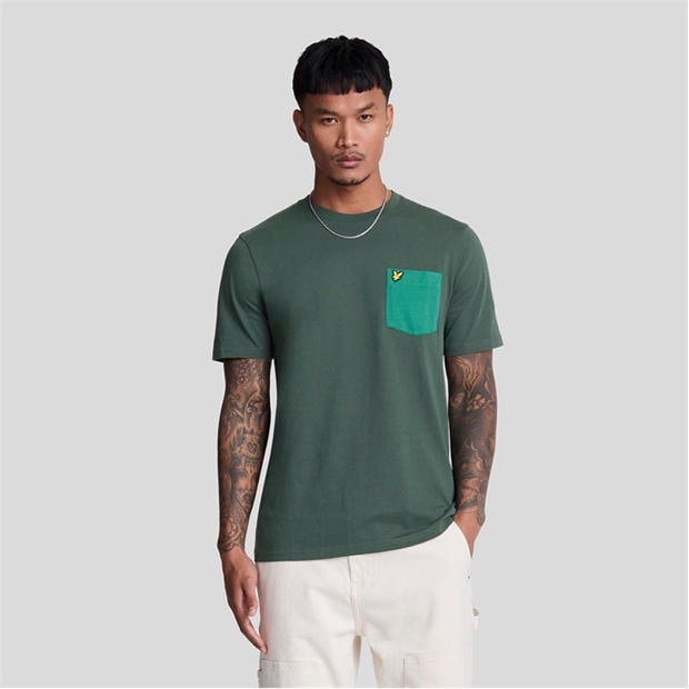 Lyle and Scott: Lyle and Scott Tonal Pocket T-Shirt
