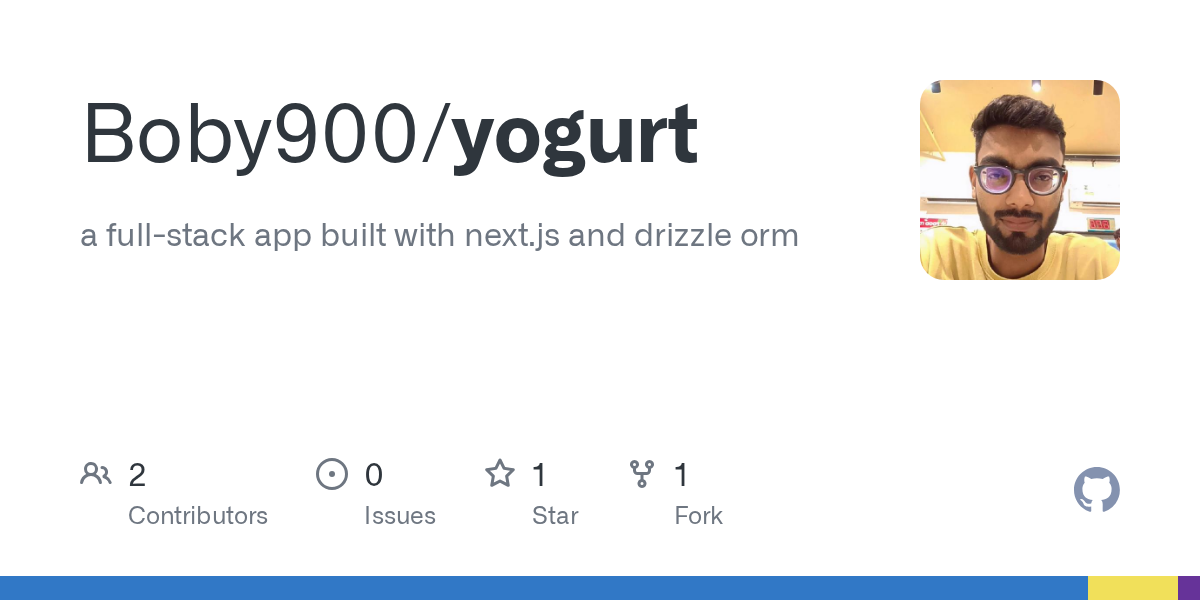 GitHub - Boby900/yogurt
