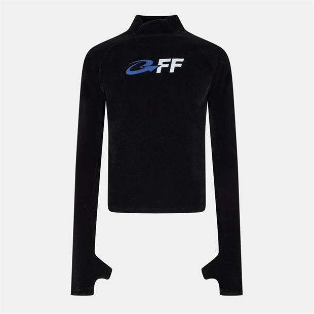 OFF WHITE: OFF WHITE Men's Long Sleeve Relaxed Fit Long Sleeve T-Shirt