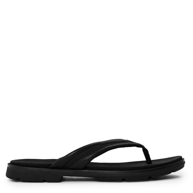 Timberland: Timberland Women's Calista Bay Black Thong Flat Sandals
