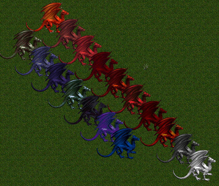 Mature Umbrascale Dragon Egg Colors