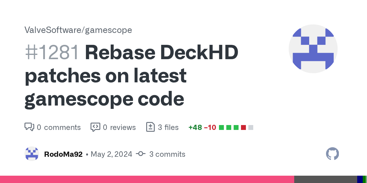 Rebase DHD on latest gamescope master by RodoMa92 · Pull Request #1...