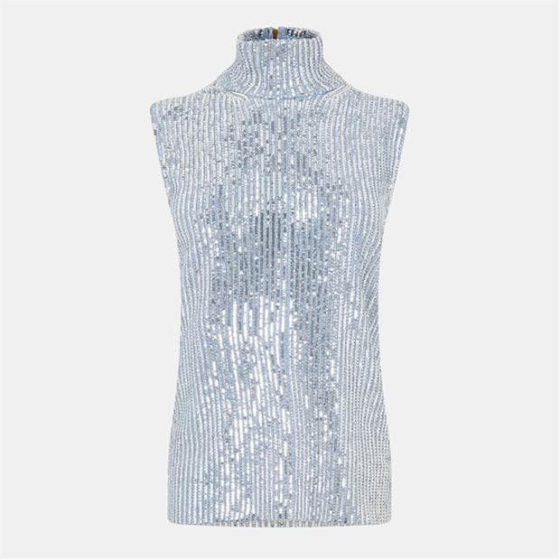 GUCCI: GUCCI Women's Turtleneck Fitted Knitted Top