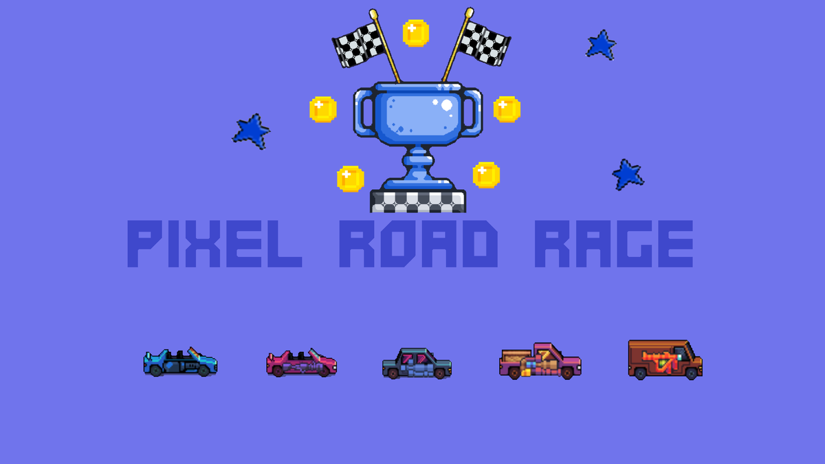 Pixel Road Rage / Our Games | Crimson Tech Games