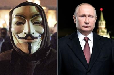 Anonymous hacks Russia and leaks 340,000 files to stop Putin propag...