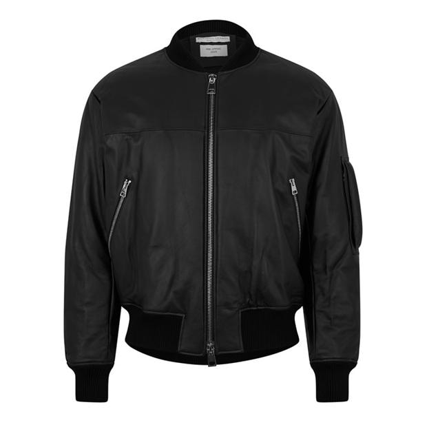 BOTTEGA VENETA: BOTTEGA VENETA Men's Structured Leather Jacket