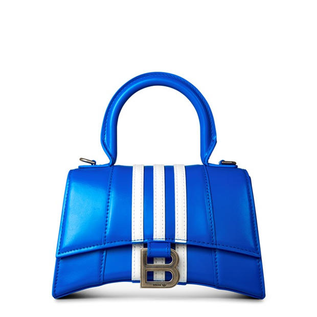 BALENCIAGA: BALENCIAGA Hour Glass Croc Cross Body Bag