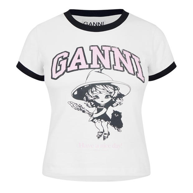 GANNI: GANNI Witch T-Shirt