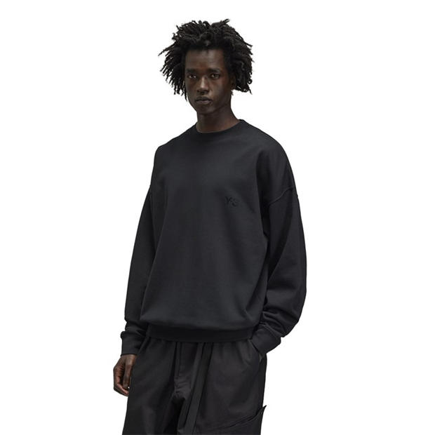 Y3: Y3 Men's Logo Crew Regular Fit T-Shirt