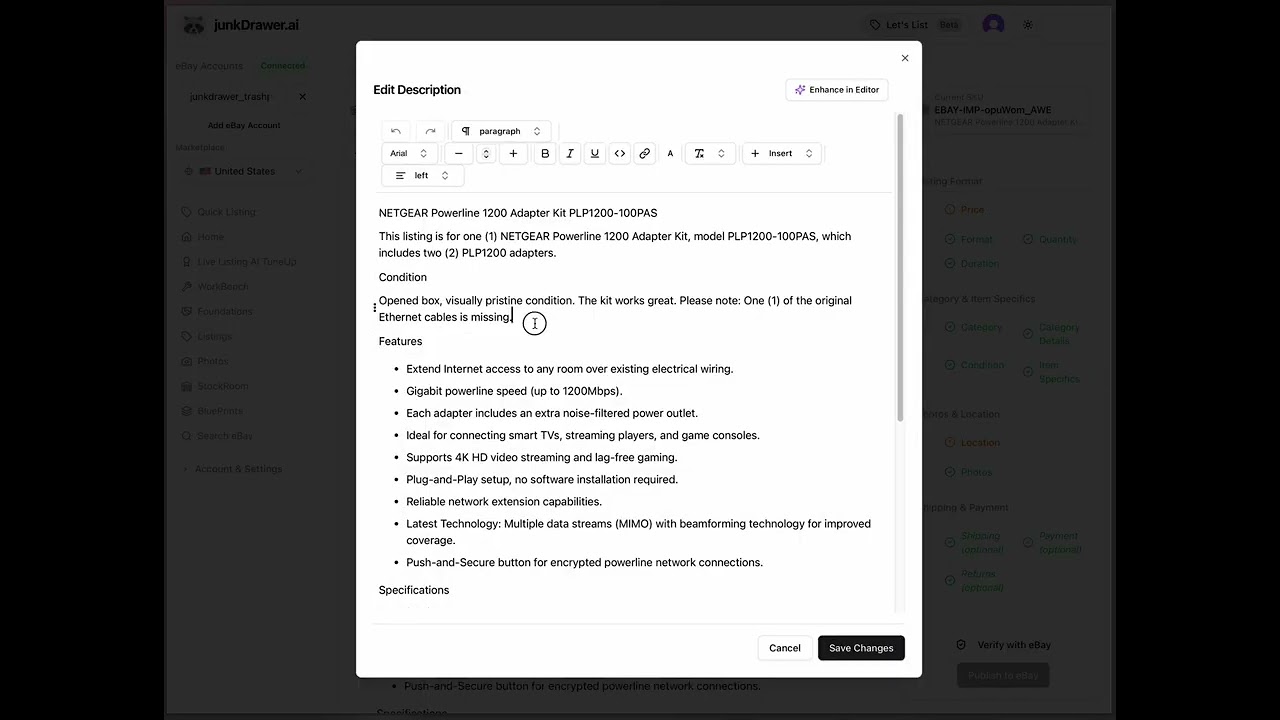 junkDrawer.ai on Convex