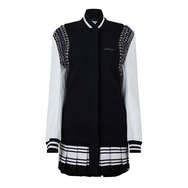 OFF WHITE: OFF WHITE Women's Structured Mini Dress