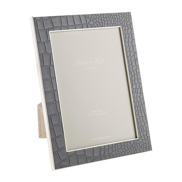 Addison Ross: Addison Ross AddisonRoss Dove Faux Croc Photo Frame