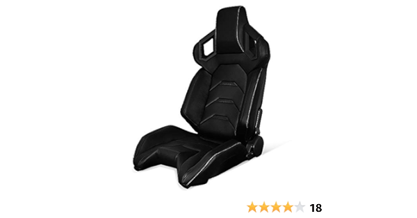 IKON MOTORSPORTS, Universal Racing Seat Left Driver Side with Dual ...