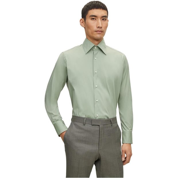 Boss: Boss Men's Long Sleeve Plain Shirt
