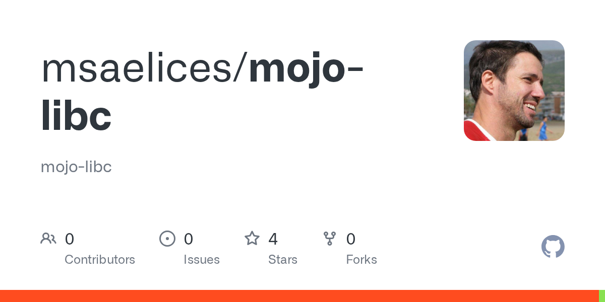 GitHub - msaelices/mojo-libc: mojo-libc