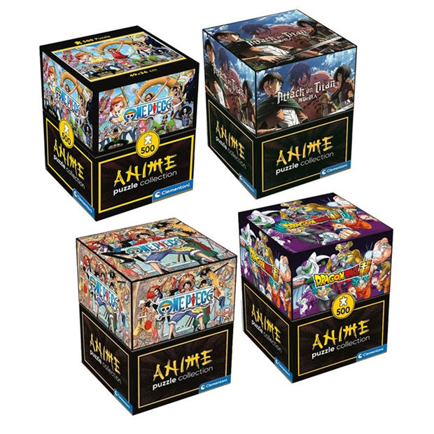 Clementoni: Clementoni CLEMENTONI ANIME PUZZLE BOX ASSORTMENT
