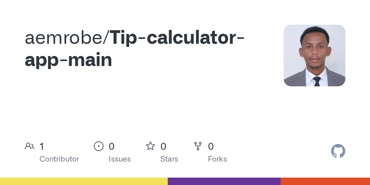 GitHub - aemrobe/Tip-calculator-app-main