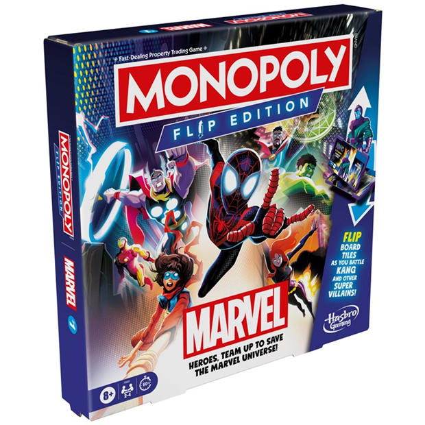 Monopoly: Monopoly MONOPOLY FLIP MARVEL