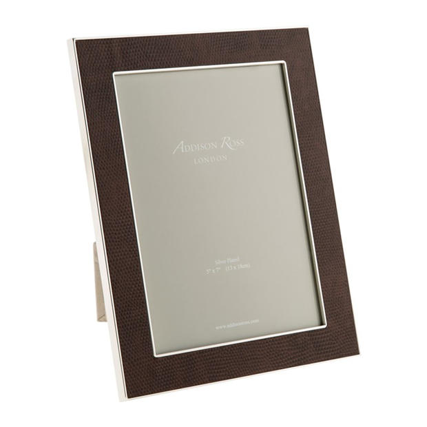 Addison Ross: Addison Ross Coffee Faux Snake Photo Frame