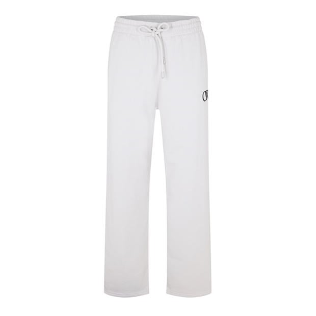 Off White: Off White Men's Closed Hem Fleece Joggers