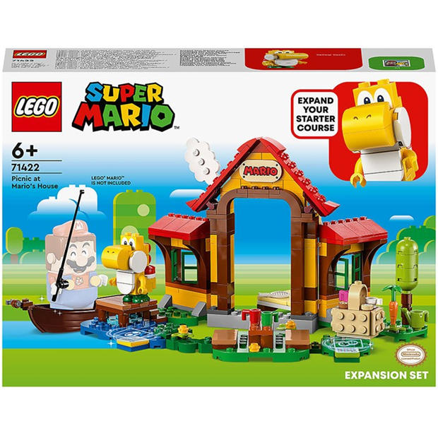 Super Mario: Super Mario LEGO 71422 Super Mario Picnic at Mario's House Set