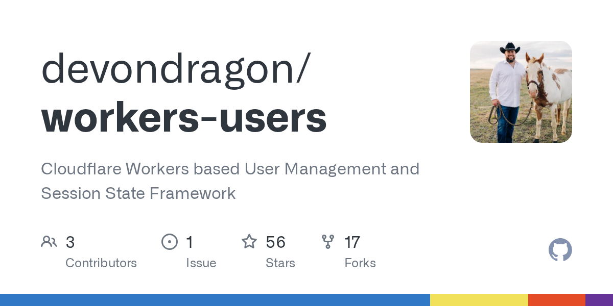 GitHub - devondragon/workers-users: Cloudflare Workers based User M...
