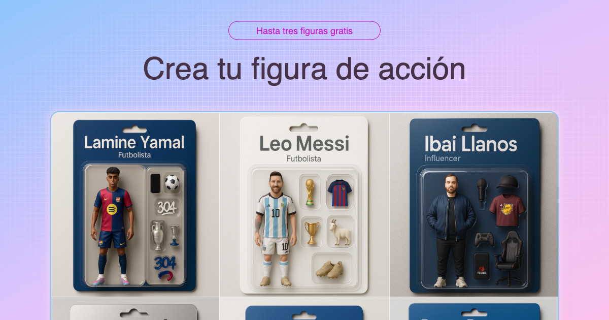 Tu figura de acción