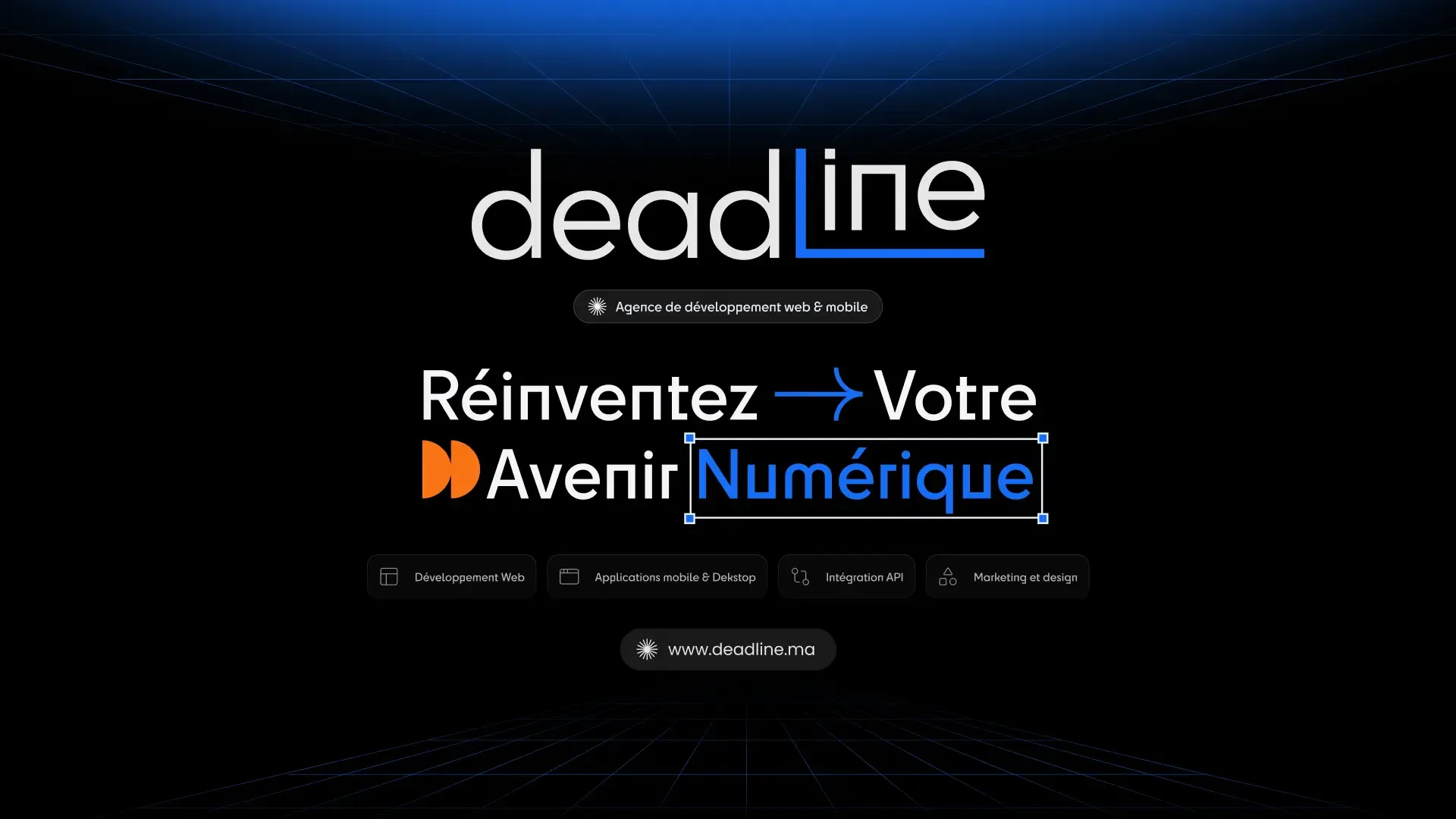 Agence de développement web & mobile | deadline.ma