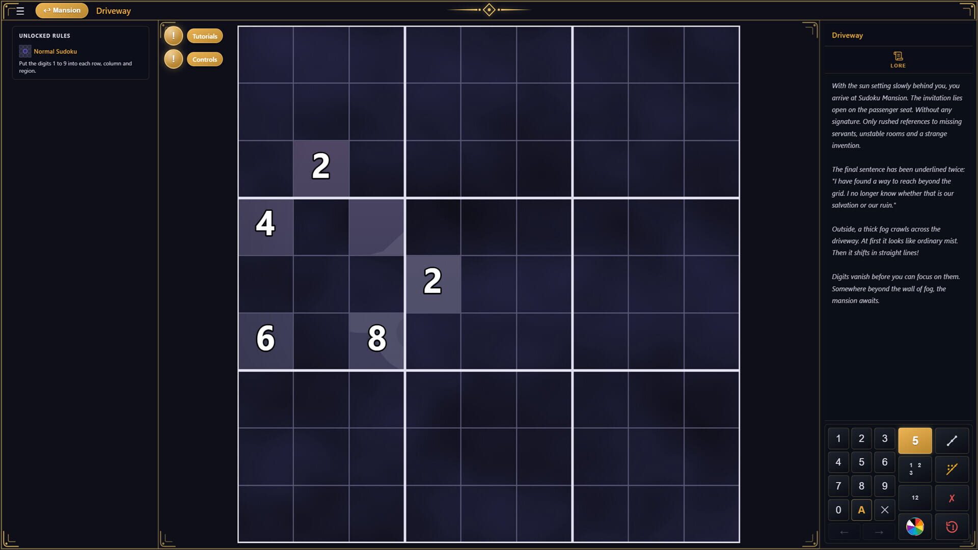 Sudoku Mansion screenshot 3