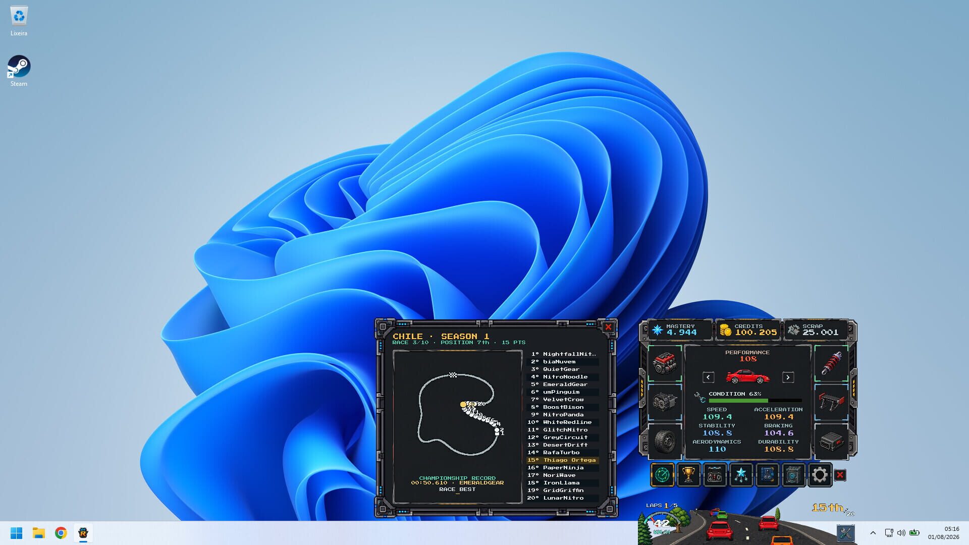 Desk Top Racer screenshot 5