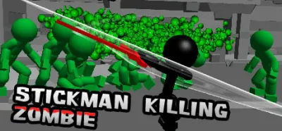 Stickman Killing Zombie