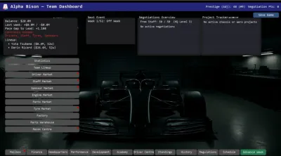 Team Principal: A Racing Manager screenshot 7