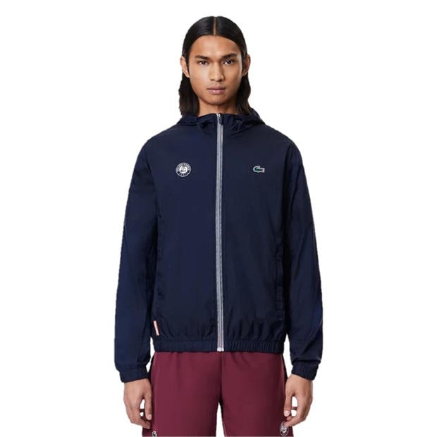 Lacoste: Lacoste Men's Water Resistant Lightweight Rain Anorak