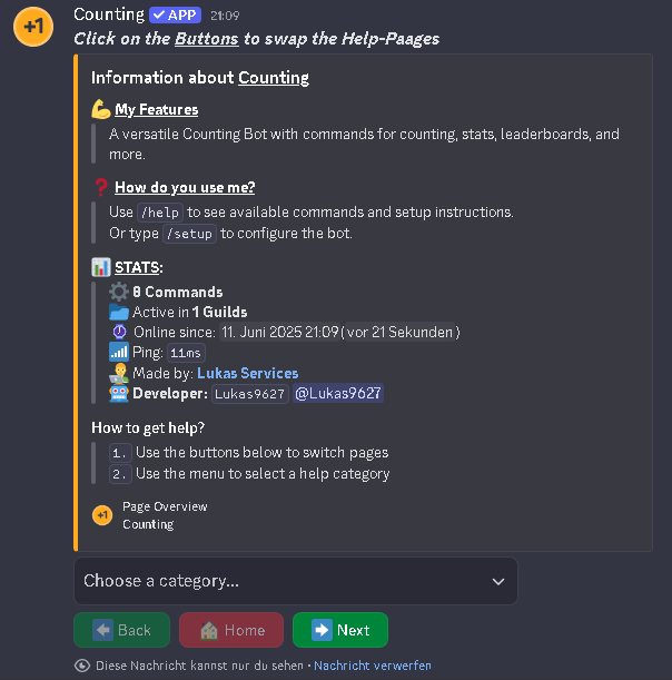 Discord Message Counter Counting | Discord App Directory