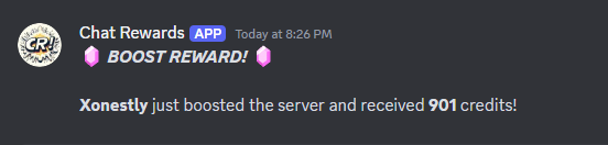Boost Rewards