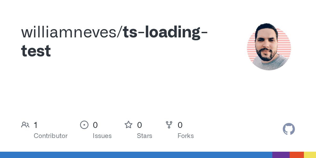 GitHub - williamneves/ts-loading-test