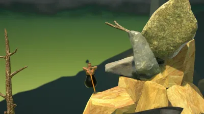 Getting Over It with Bennett Foddy screenshot 1