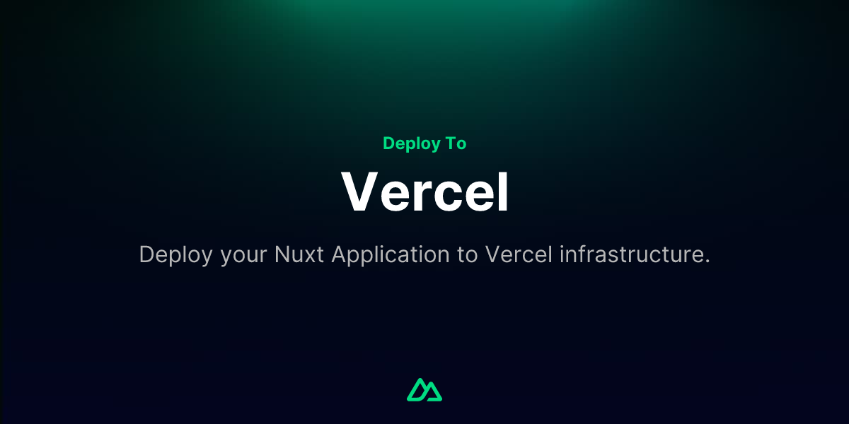 Deploy Nuxt to NuxtHub