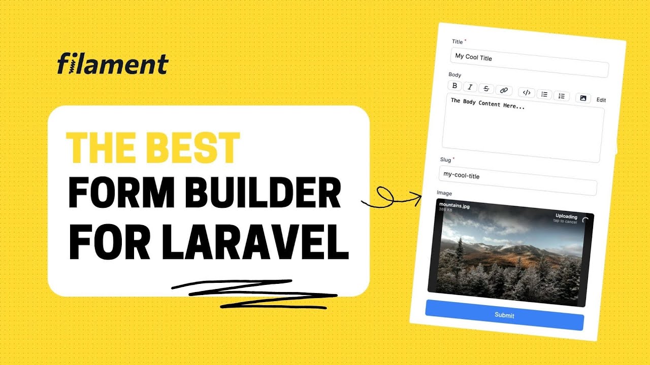 The Best Form Builder for Laravel - Filament Forms