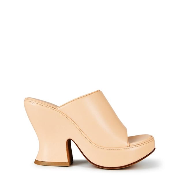 BOTTEGA VENETA: BOTTEGA VENETA Women's Slip-On Heeled Mules