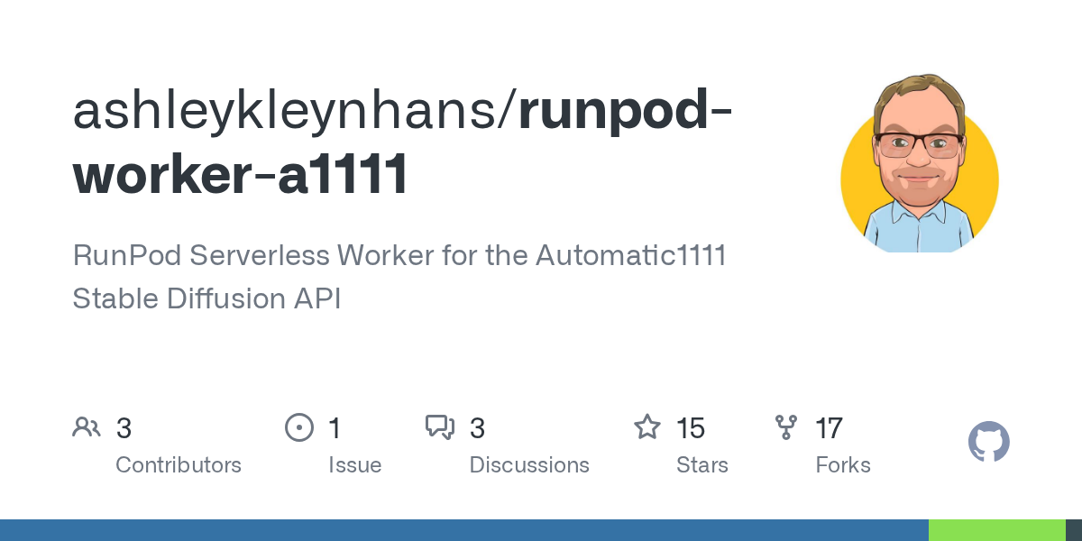GitHub - ashleykleynhans/runpod-worker-a1111: RunPod Serverless Wor...
