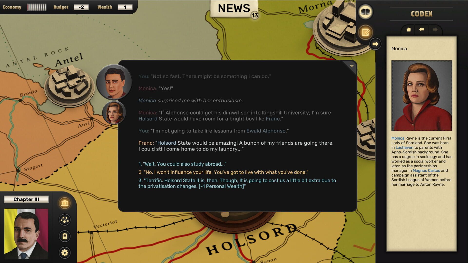 Suzerain screenshot 3
