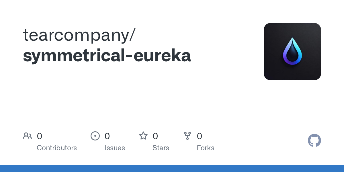 GitHub - thetearcompany/symmetrical-eureka