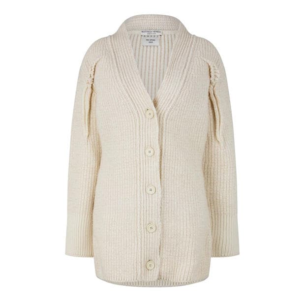 BOTTEGA VENETA: BOTTEGA VENETA Women's Structured Knit Cardigan