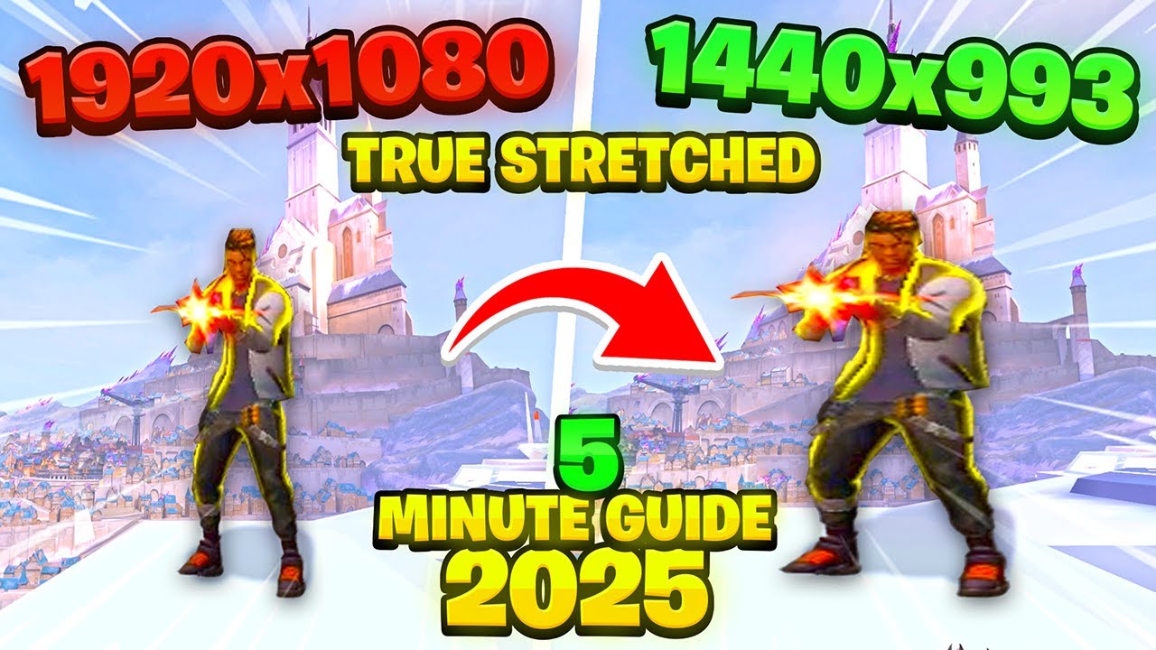 The Ultimate VALORANT TRUE STRETCHED Resolution Guide (2025)