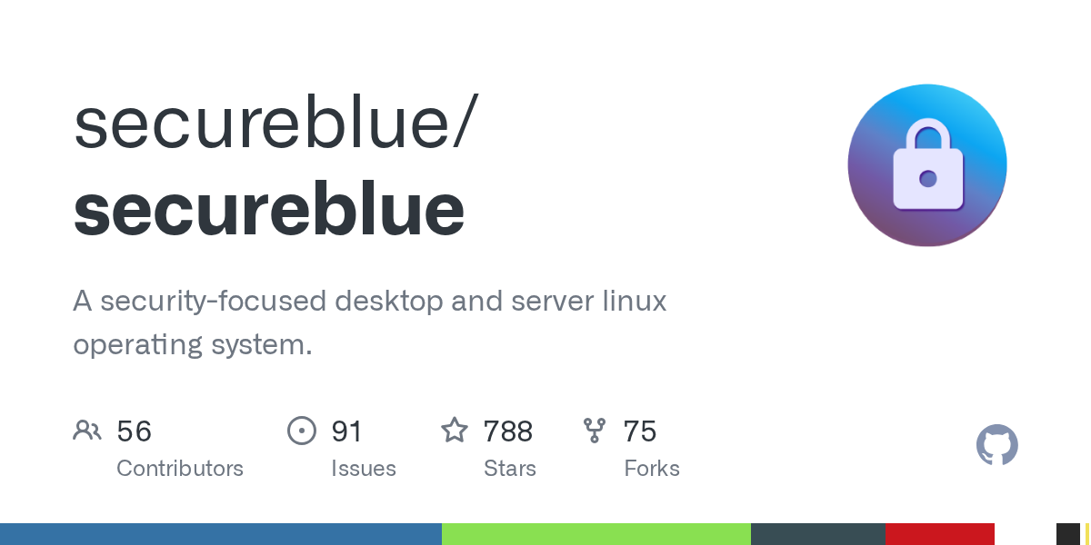 GitHub - secureblue/secureblue: Fedora Atomic images for GNOME, KDE...