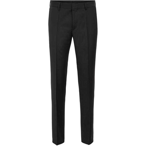 Boss: Boss Men's Herringbone Twill Gibson Italian Wool Trousers