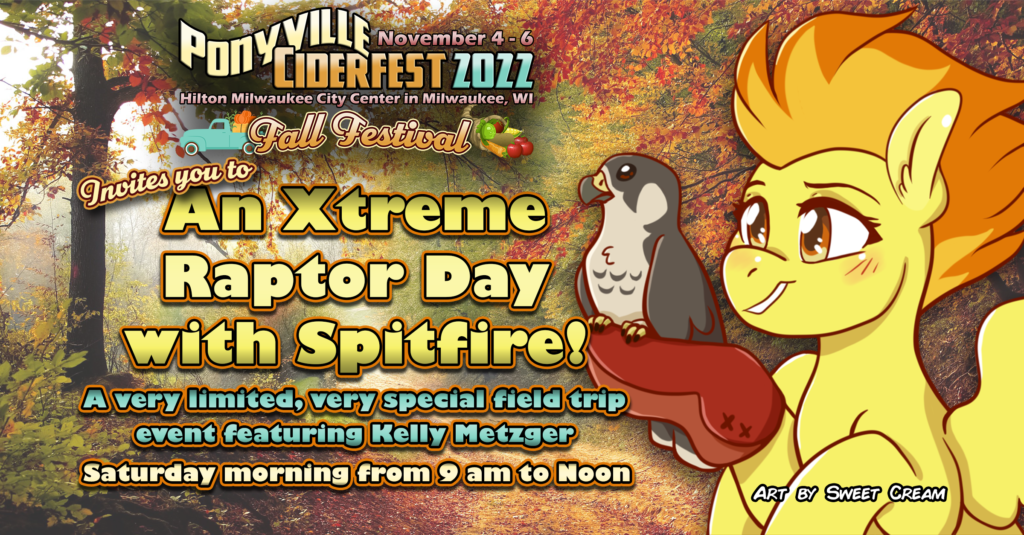 Xtreme Raptor Day With Spitfire! - Ponyville Ciderfest 2022